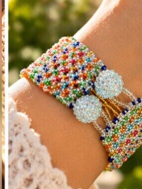 Bohemian  handcrafted bracelet